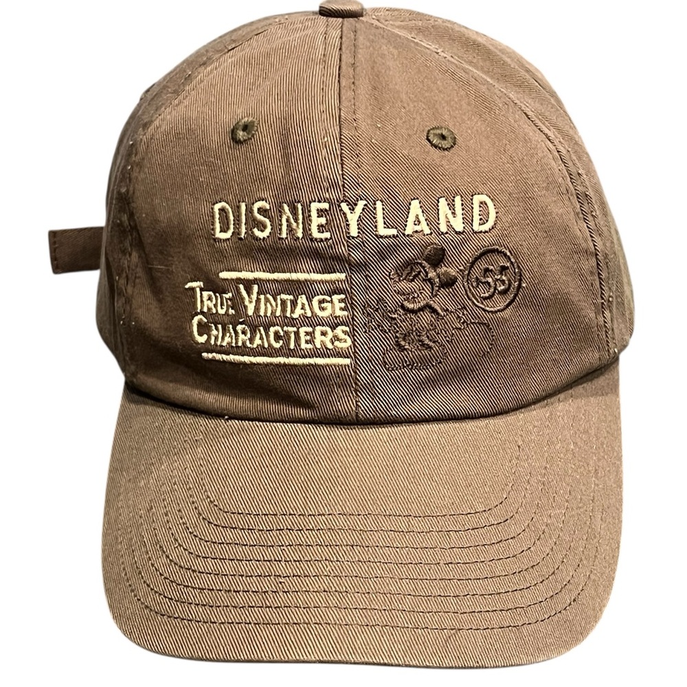 DISNEYLAND TRUE VINTAGE CHARACTERS Mickey Mouse '55 Baseball Hat Cap cotton
